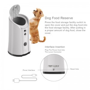 Distributeur de traitement de caméra de chien