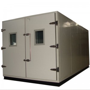 Marcher dans la chambre de test de température et d\'humidité constante