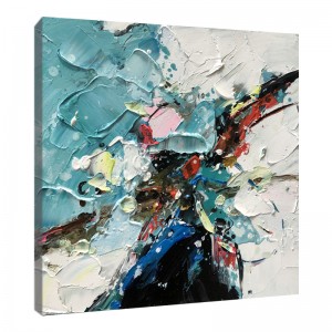 Peinture à l\'huile faite à la main Abstrait Belle oeuvre d\'art Imagesnaturelles Toile Scène