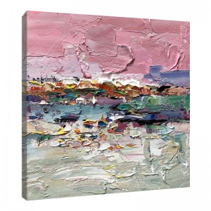 Cadre de toile Résumé Nouveau Design peint à la main décor maison photo photo peinture au sol