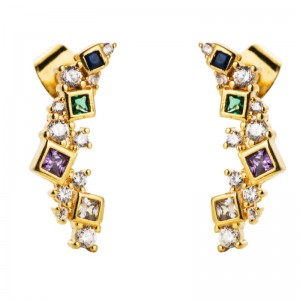 Boucles d\'oreilles de la mode transfrontalières européennes et américaines