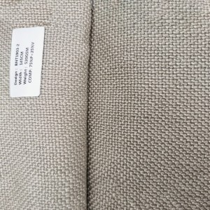 Tissu en lin en coton teint de fil BNT1903