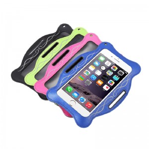 Sacs de bras de sport unisexe avec porte-clé Bras respirant Bras de téléphone portable imperméable Pochette Bras de paquets Sac à brassard extérieur