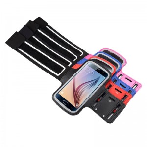 Sac à bras de téléphone portable de sport en cours d\'exécution avec bandoulière pour la course à pied