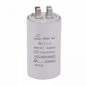 CBB60 Conditor 30UF 450V Sh pour climatiseur