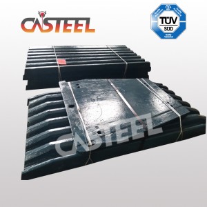 Sandvik CJ411 (JM1211) CJ412 CJ612, CJ615 Plaques à mâchoires