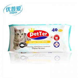 Lingettes de désodorisation des animaux PT-016