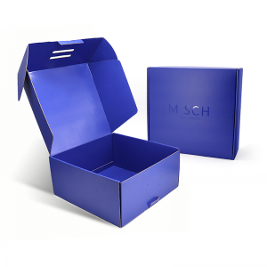 Échantillon gratuit Logo Personnalisé Couleur Rose Cosmétique Corruguée Courrier d\'expédition de courrier