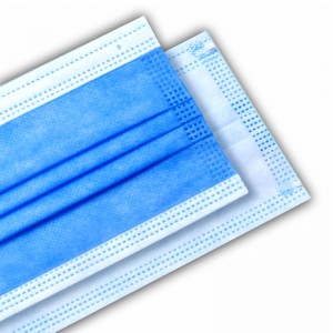 Logo personnalisé Grade MIDIQUE 3PLY jetablenon tissé masque facial