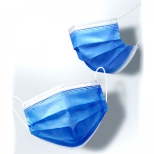 Logo personnalisé Grade MIDIQUE 3PLY jetablenon tissé masque facial
