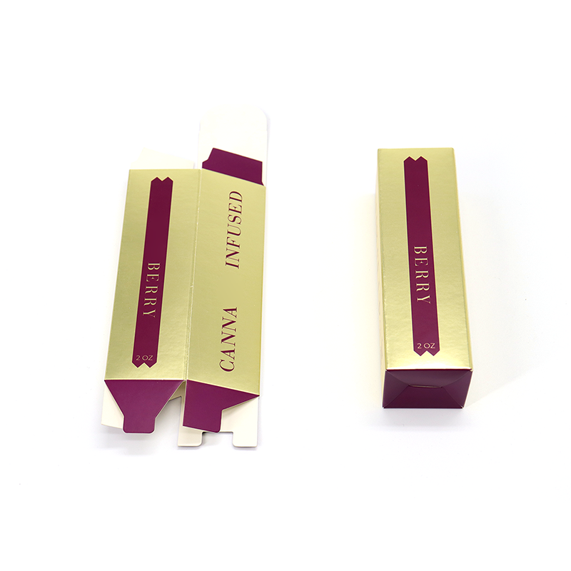 Cosmétique Cadeau de papier recyclé Cadeau de papier à lèvres personnalisée Mascara Boîte d'emballage à ongles vernis