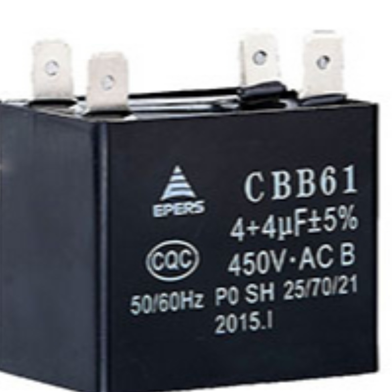 4 + 4uf 450v 50 / 60Hz p0 SH cbb61 condensateur pour compresseur d'air