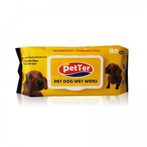 Lingettes de désodorisation des animaux PT-017