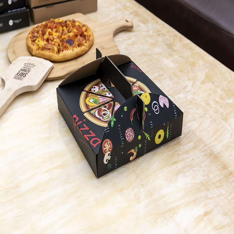 Custom Divers Taille Portable Pizza Pizza Boîte d'emballage Réutilisable Livraison ondulée Pinza Boîte