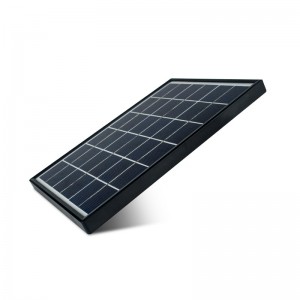2020 Vente à chaud Installation facile Aluminium Panneau solaire pour l\'énergie solaire Systèfle