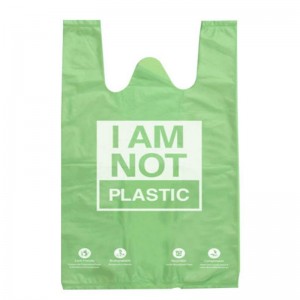 Sac en plastique dégradable
