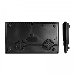 Chine Cuisinières électriques portatives de haute qualité de haute qualité à double consommation d\'induction 2 brûleurs ISO9001 BSCI