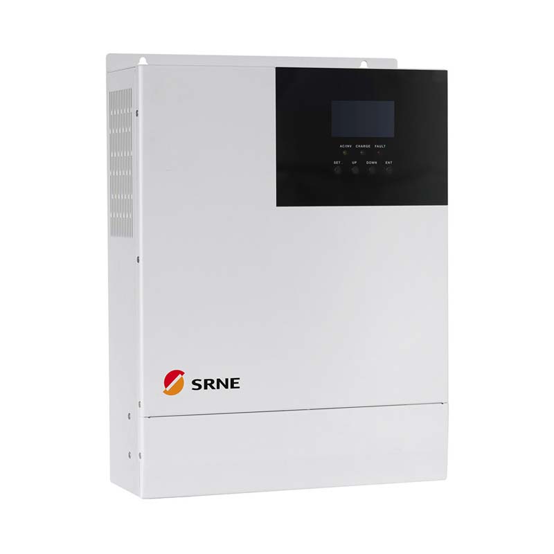 SRNE 5000W ALL-IN-ONE MPPT HYBRIDE HYBRID INVERTER HORIZONTAL 48V 220VAC PURE WAVE SINES PURE 80A MAX PV 145V Inverter OFF-GRID