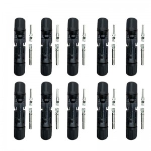 Connecteur photovoltaïque solaire solaire de haute qualité Totalementnouvel shell isolant PPO pour Solar PV Panneau System Cable AWG10 AWG12 AWG14