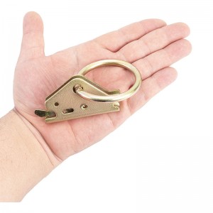 E-piste en acier O bagel d\'ancrage d\'ancrages pour le système E-TRACK Tiedown dans un camion à plateaux à plateaux fermé pour la commande de cargaison&montage en surface