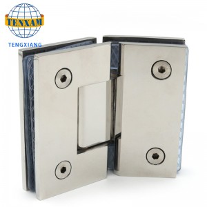 Charnière de douche en acier inoxydable de haute qualité et durable de 135 degrés