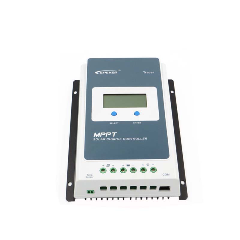 EPEUT MPPT TRACER 12V 24V 40A 30A 30A 20A 10A Régulateur de charge Solaire Régulateur LCD Affichage de la batterie au lithium au plomb-acide