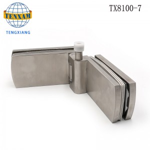 Type spécial 180 degrés Longue salle de bain Clip Hotel Salle de bain Salle de bain Salle de bain Verre Charnière Douche