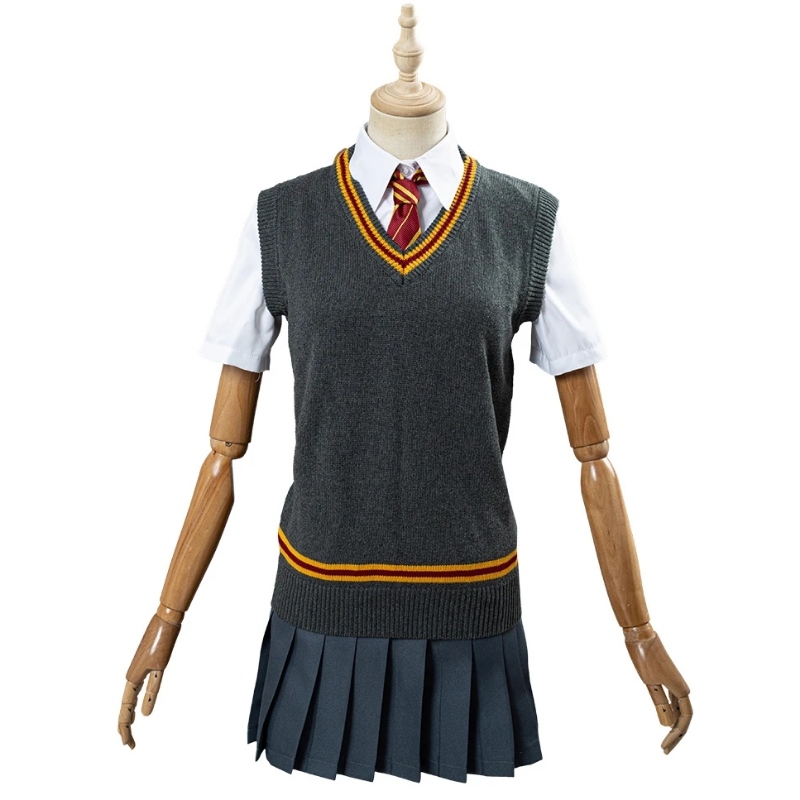 Harry Potter Hermione Gryffondor School Cosplay Cosplay Acheter en gros Halloween Costumes en vrac