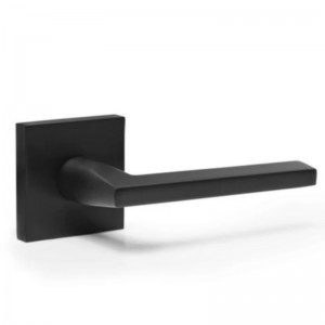 S7503 Levier de porte d\'intimité pour les portes de chambre et de salle de bainnoire mat