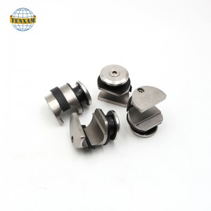 Système de coulissement de porte en verre coulissante Porte coulissante suspendu roues coulissantes en acier inoxydable