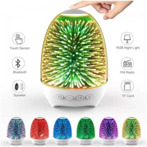 Haut-parleur Bluetooth portable haut de gamme FB-BSK2 avec un éclairage à LED de 7 couleurs
