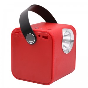 Haut-parleur Bluetooth en bois FB-BS5060 avec torche LED