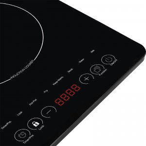 Table de cuisson à induction à induction de la plaque d\'induction 30A avec des boutons MAX et MIN Fabricant avec certification BSCI ISO CE