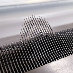 Machine de tricot de cardigan de pull automatique à double système