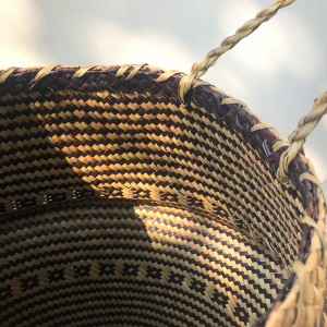 Panier décoratif rond aquatiquenoir