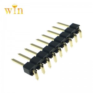 2.54mm Pitch 9P Rail Pin en-tête