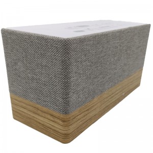 FB-CR320 Haut-gamme Bluetooth Horloge de radio Bluetooth Haut-parleur W/Tissu Grill