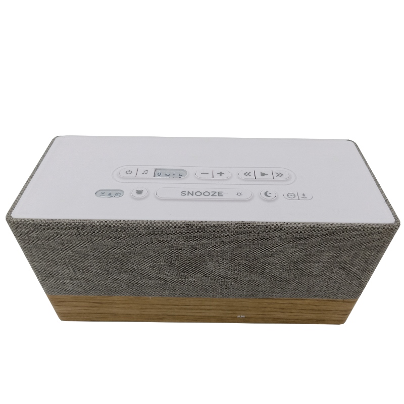 FB-CR320 Haut-gamme Bluetooth Horloge de radio Bluetooth Haut-parleur W/Tissu Grill
