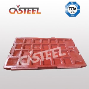 Yifan PE750x 1060 pièces de concasseur de mâchoires, plaque de mâchoire, plaque latérale, cales