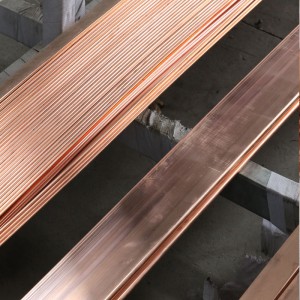 Barre de cuivre rouge