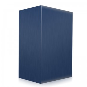 Urnes de crémation en métal bleu