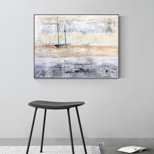 Toile acrylique peinte à la main personnalisée Paysage Paysage Décor mural Abstrait Artwork Huile de toile pour salon