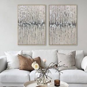 Main Moderne Abstrait Mural Salon Art Peinture à l\'huile sur toile Orthère peinture