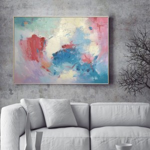 Acrylique acrylique à la main moderne Art Fred Mural Art Peinture abstraite sur toile