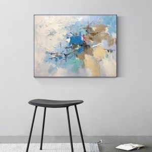 Vente en gros Décoration de l\'hôtel Abstrait Accueil Décoration Mur Art Moderne Art Toile Peinture à l\'huile