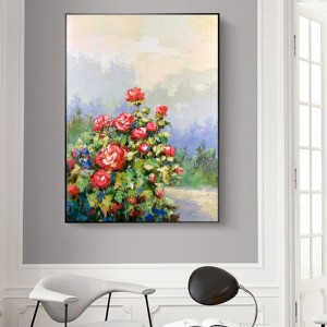 Wholesale images murales home décoration fleur toile art moderne peinture à l\'huile Cuadrosnature peintures de vie