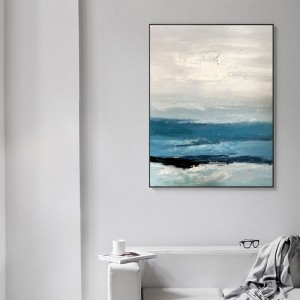 Nouvelle Arrivée Pure Toile à l\'huile originale peinture à l\'huile contemporaine Tableau abstraite Décoration de la maison