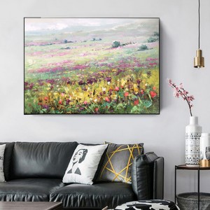 Décoration murale moderne Peinture Abstrait Paysagenaturel Paysagenaturel Peinture à l\'huile Accueil Art mural à vendre