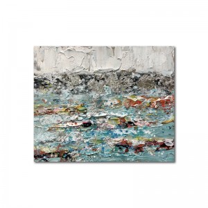 Abstrait Art Tissu Cadre Toile Pure Main peinte Autre Mur Art Peinture à l\'huile Picture