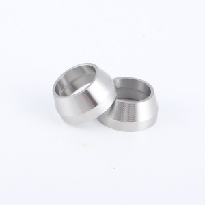 Pièces matérielles Pièces en acier inoxydable 304 Joint d\'usinage CNC Usinage Matériel Matériel Pièces mécaniques Usinage